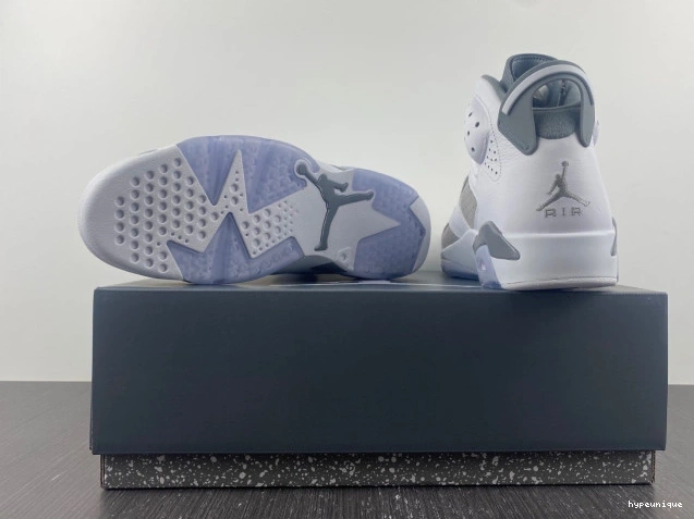 HYPE CT8529-100 6 Grey Cool Air Jordan 0722